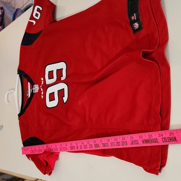 Texans Jersey Watt 99 Huston Texans size L NFL on field Nike - Picture 5 of 8